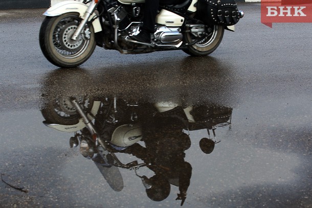 В Прилузье пьяный мотоциклист без прав угодил в ДТП